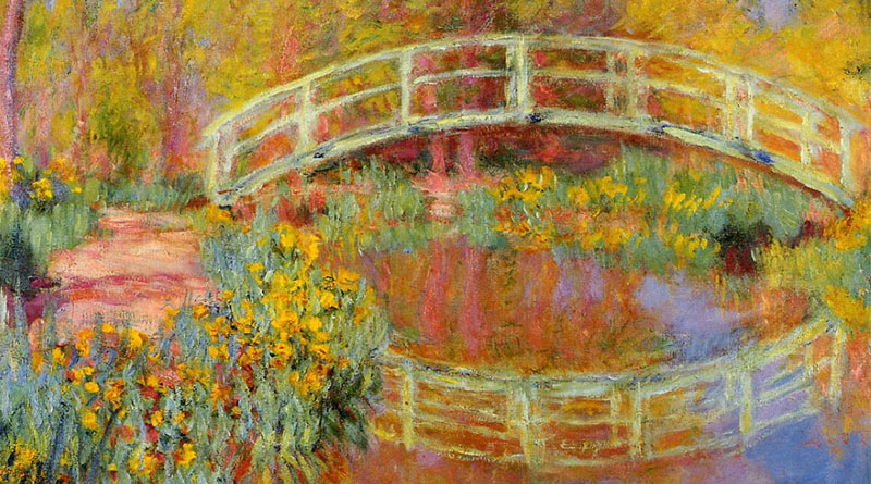'El puente japonés', de Claude Monet (1896)